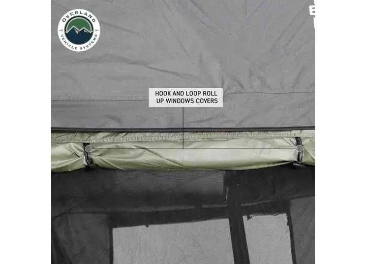 Overland Vehicle Systems / Up Down Air - N4E NOMADIC 4 Roof Top Tent Spacious Annex Room