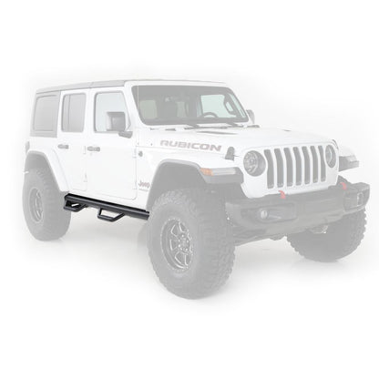 Smittybilt -Nerf Steps - Textured Black (18+ JLU)