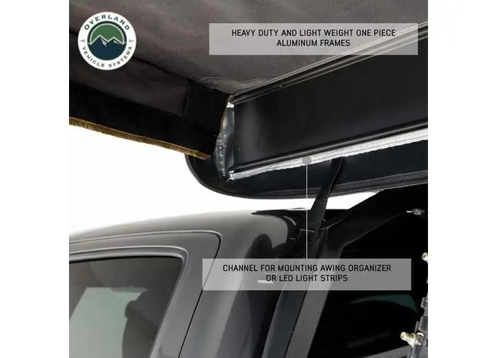 Overland Vehicle Systems / Up Down Air - NOMADIC 270 LTE Driver Side Canopy with Installation Kit