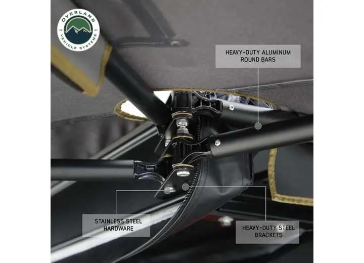 Overland Vehicle Systems / Up Down Air - NOMADIC 270 LTE Driver Side Canopy with Installation Kit