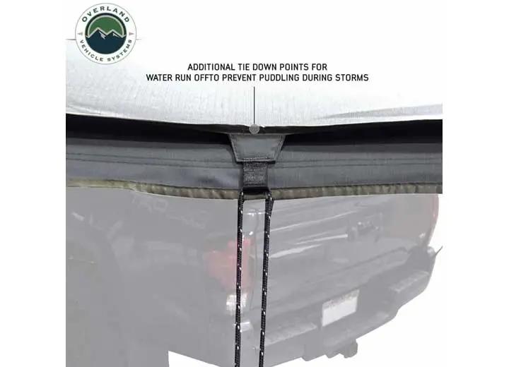 Overland Vehicle Systems / Up Down Air - NOMADIC 270 LTE Side Awning with Installation Bracket Kit