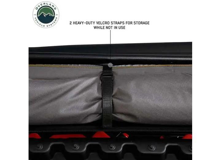 Overland Vehicle Systems / Up Down Air - NOMADIC 270 LTE Side Awning with Installation Bracket Kit