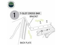 Overland Vehicle Systems / Up Down Air - NOMADIC 270 LTE Side Awning with Installation Bracket Kit