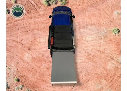 Overland Vehicle Systems / Up Down Air - NOMADIC 4.5FT AWNING WITH STYLISH BLACK CANOPY