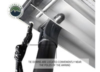 Overland Vehicle Systems / Up Down Air - NOMADIC AWNING 2.0 - 6.5FT BLACK COVERED OUTDOOR SHADE SOLUTION