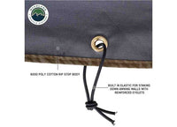 Overland Vehicle Systems / Up Down Air - NOMADIC AWNING 270 - DRIVER'S SIDE WALL 2 WITH WINDOW - STYLISH DARK GRAY - INCLUDES STORAGE BAG