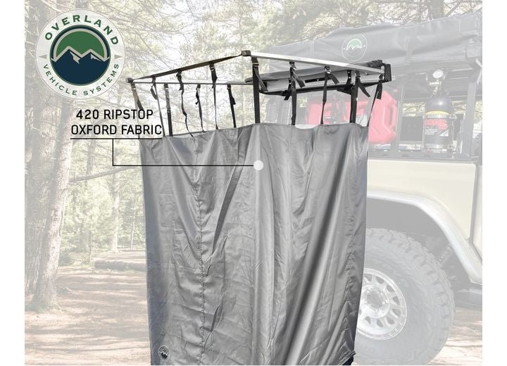 Overland Vehicle Systems / Up Down Air - NOMADIC QUICK DEPLOYING SHOWER