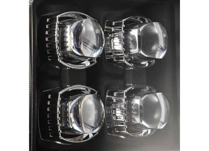 AlphaRex USA - NOVA - Series Alpha - Black LED Projector Headlights for 05 - 07 Ford Super Duty/Excursion – Enhanced Nighttime Visibility & Rugged Design