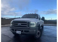 AlphaRex USA - NOVA - Series Alpha - Black LED Projector Headlights for 05 - 07 Ford Super Duty/Excursion – Enhanced Nighttime Visibility & Rugged Design