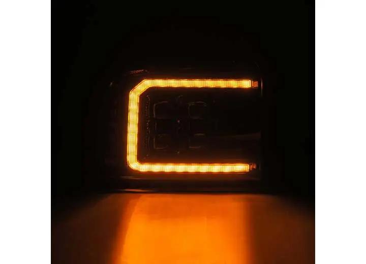 AlphaRex USA - NOVA - Series Alpha - Black LED Projector Headlights for 05 - 07 Ford Super Duty/Excursion – Enhanced Nighttime Visibility & Rugged Design