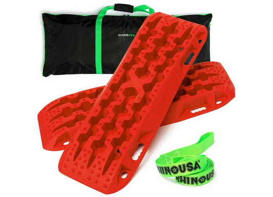 Off-Road Rescue Traction Boards (Set of 2) - Bright Orange