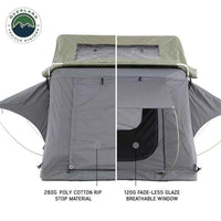 HD Nomadic 2 Soft Shell Roof Top Tent for Two – Grey with Green Rainfly