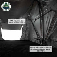 HD Nomadic 2 Soft Shell Roof Top Tent for Two – Grey with Green Rainfly