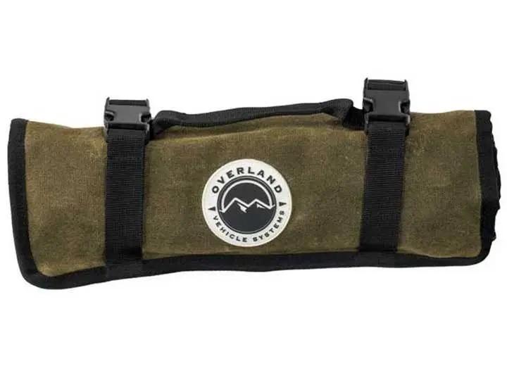 Overland Vehicle Systems / Up Down Air - OVERSIZED WRENCH CARRY ROLL (24 POCKETS) 16 WAXED CANVAS