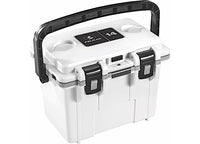 IM 14 Qt Elite Cooler in White and Gray - Durable, Lightweight, Ideal for Outdoor Activities Pelican