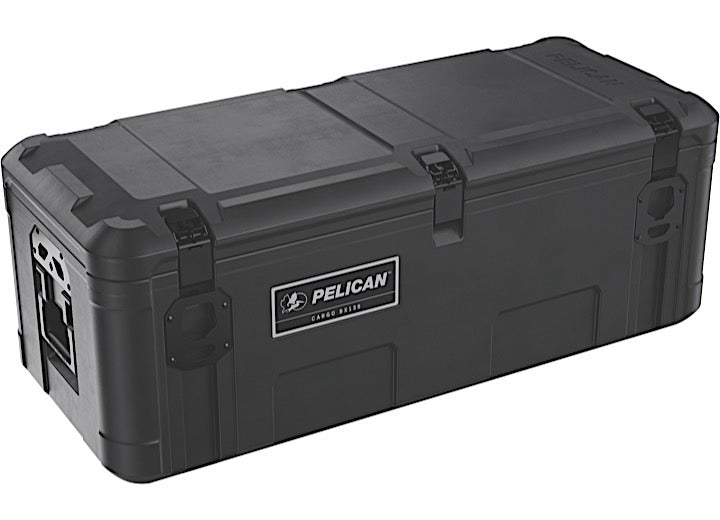 Pelican Cargo Case Medium Trunk 135L Black - Durable Waterproof Protection for Gear Pelican