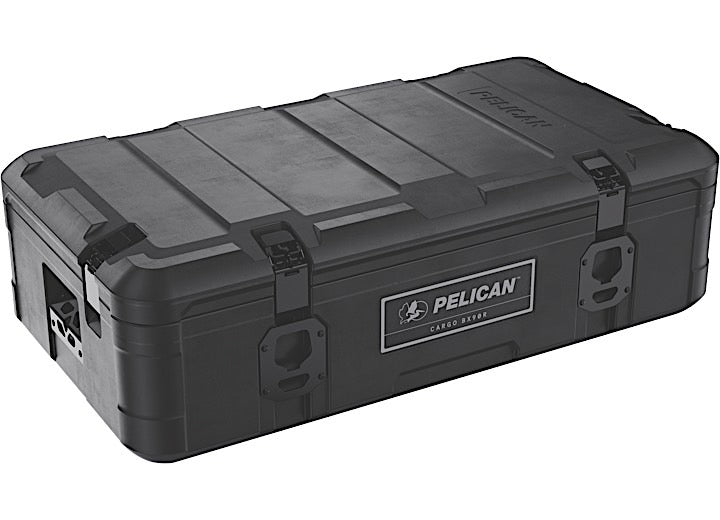 Pelican 90L Cargo Case - Medium Roof Storage Solution in Black for Adventure and Travel Pelican