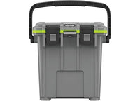 IM Elite 20QT Cooler in Dark Grey and Evergreen - Durable, Portable, and Stylish Design Pelican