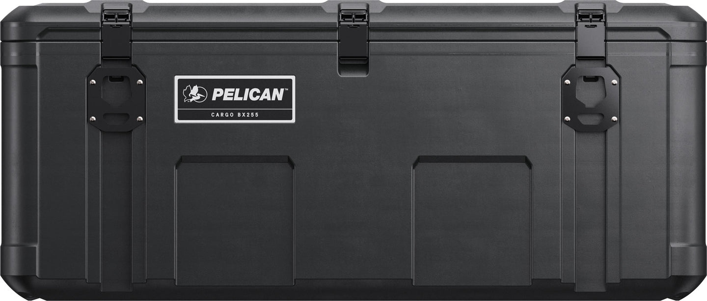 Pelican Large Trunk Cargo Case 255L - Durable Black Storage for Travel and Outdoor Gear Pelican