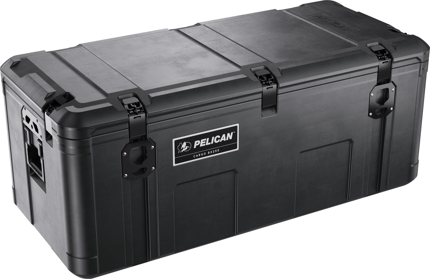 Pelican Large Trunk Cargo Case 255L - Durable Black Storage for Travel and Outdoor Gear Pelican