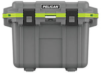 IM Elite 30QT Cooler in Dark Gray and Evergreen - Durable, Insulated Design for Outdoor Adventures Pelican