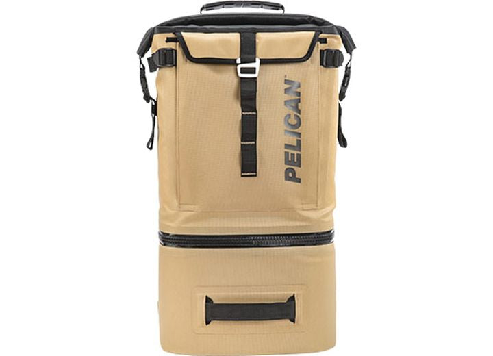 Coyote Pelican Cooler Backpack - Durable Insulated Design for Outdoor Adventures and Travel Pelican