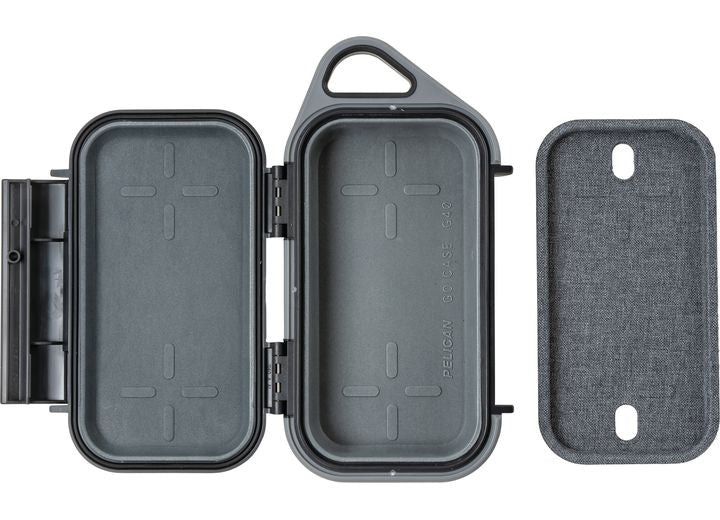 Pelican Go Case G40 - Durable Anthracite/Grey Waterproof Protection for Gear and Electronics Pelican