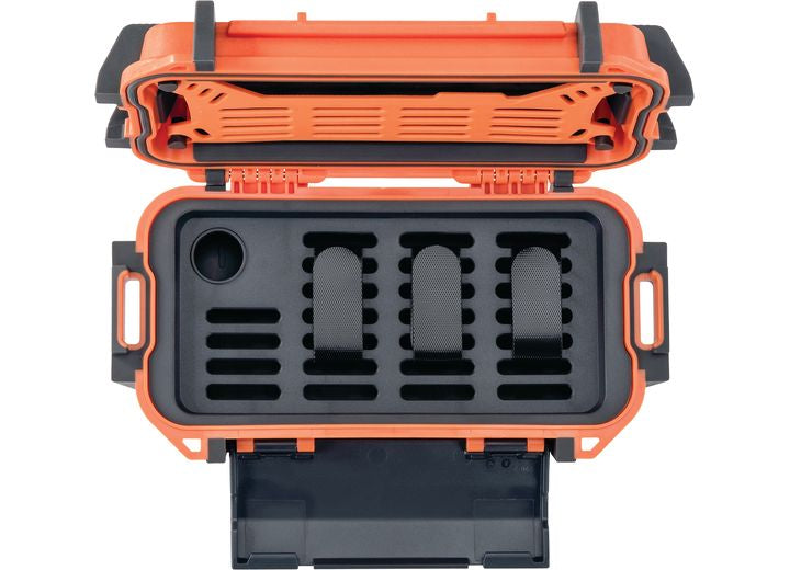 Pelican Ruck Case R20 - Durable Waterproof Orange Storage Solution for Outdoor Adventures Pelican