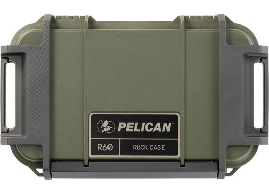 Pelican Ruck Case R60 - Durable Outdoor Gear in OD Green for Ultimate Protection and Storage