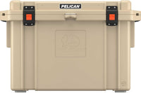 Pelican Rc 95Q Elite Tan Cooler – Rugged, Waterproof, and Impact-Resistant Storage Solution