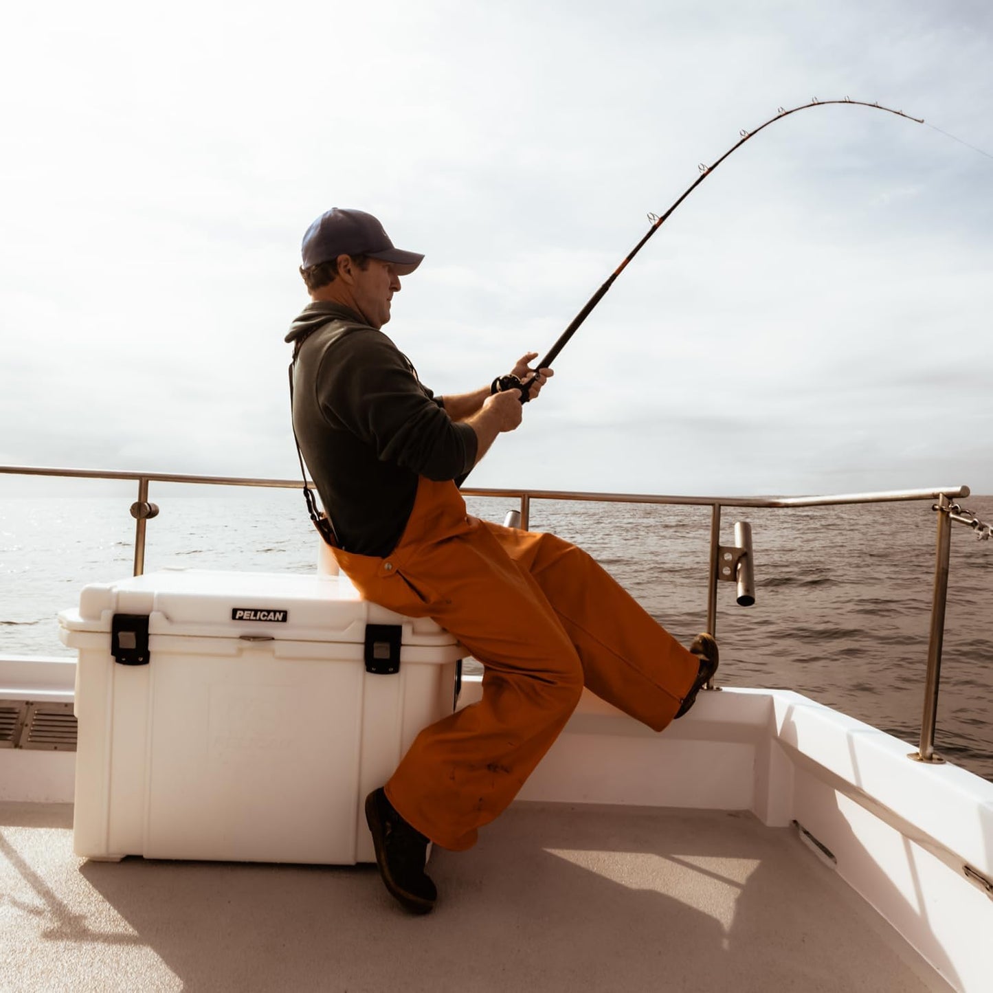 Pelican Rc 95Q Elite Tan Cooler – Rugged, Waterproof, and Impact-Resistant Storage Solution