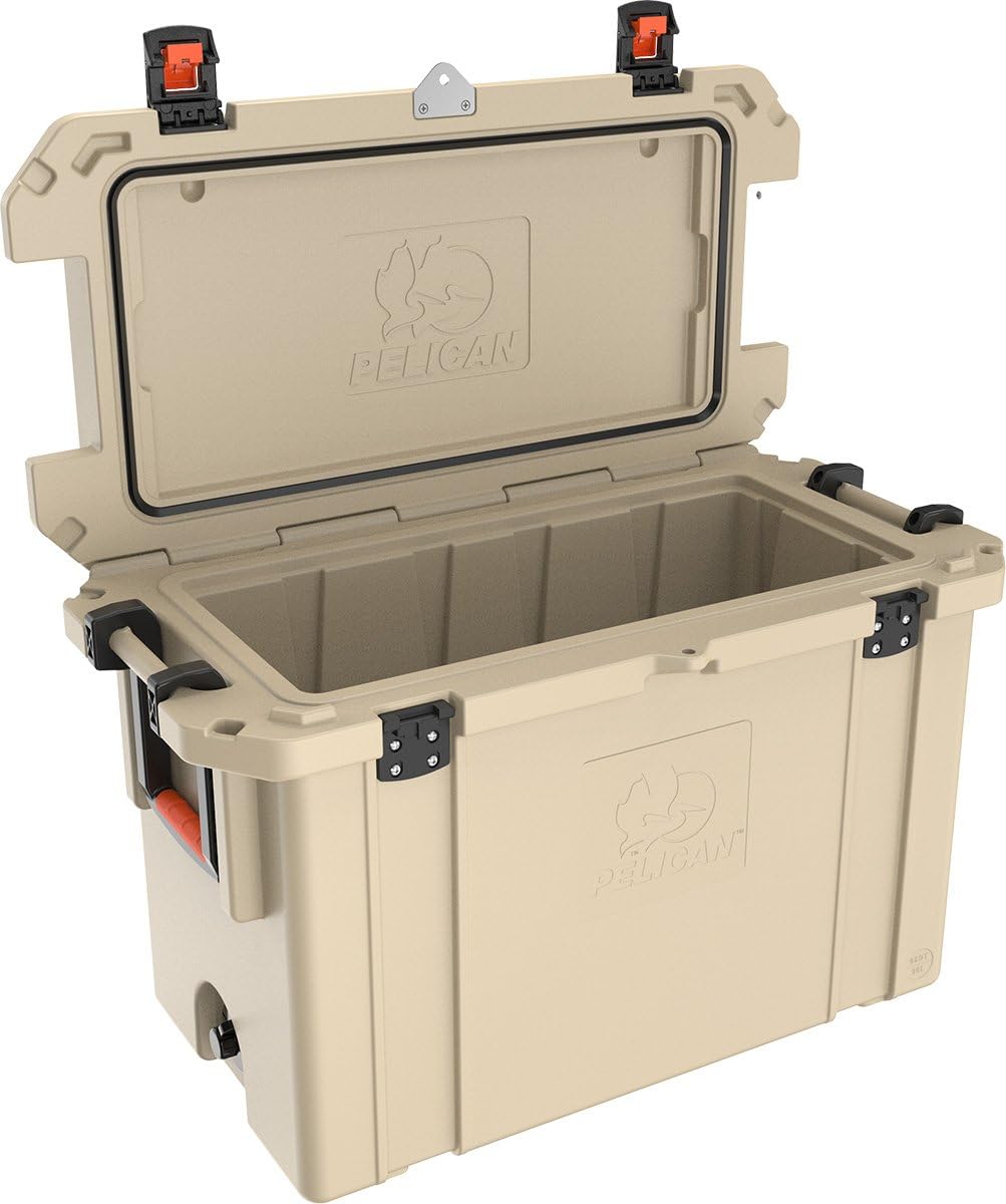 Pelican Rc 95Q Elite Tan Cooler – Rugged, Waterproof, and Impact-Resistant Storage Solution