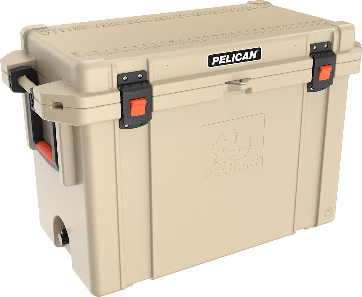 Pelican Rc 95Q Elite Tan Cooler – Rugged, Waterproof, and Impact-Resistant Storage Solution