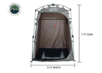 Overland Vehicle Systems / Up Down Air - Portable Privacy Shower Tent with Storage Bag for Camping and Outdoor Adventures