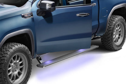 AMP Research -PowerStep SmartSeries RB - 22-26 Sil/Sra 1500, 24-26 Sil/Sra HD; Dbl/Crew Cab