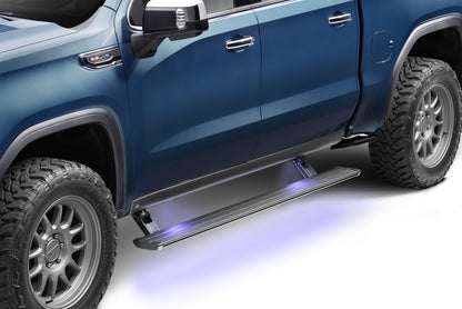 AMP Research -PowerStep SmartSeries RB - 22-26 Sil/Sra 1500, 24-26 Sil/Sra HD; Dbl/Crew Cab