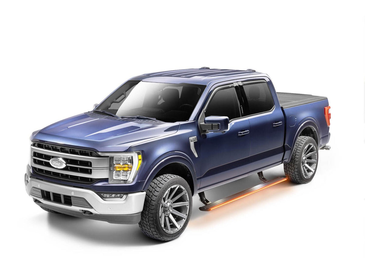 AMP Research -Powerstep Vision 2021-2025 Ford F-150 Crew Cab