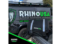 Rhino USA - Premium Fitness Recovery Gear Organizer Bag - Black