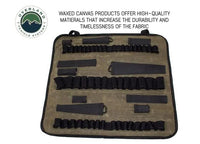 Overland Vehicle Systems / Up Down Air - Premium Waxed Canvas Rolled Bag with Handle and Straps - 16 Durable Design