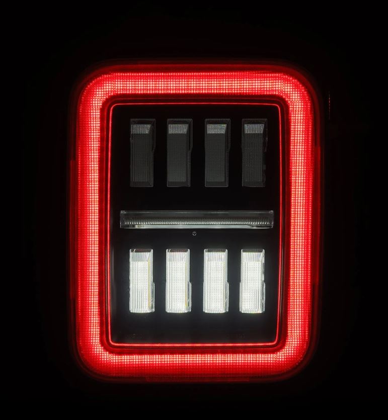 AlphaRex -Prismatic LED Taillights Alpha Black