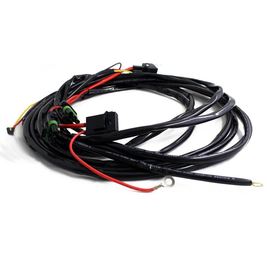 PRO & SPORT 3-PIN HI-BEAM HARNESS-2 LIGHT MAX 150 WATTS BAJA DESIGNS