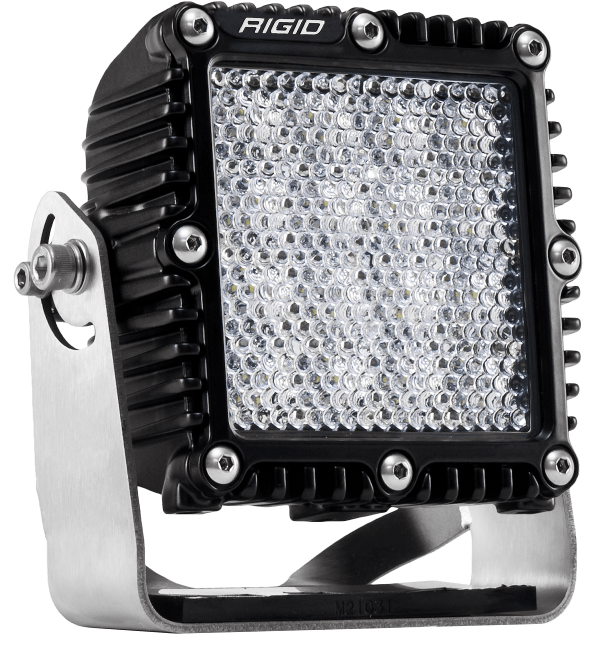 RIGID Industries -Q-Series PRO LED Light, Flood/Diffused, Black Housing, Single