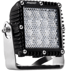 RIGID Industries -Q-Series PRO LED Light, Flood/Diffused, Black Housing, Single