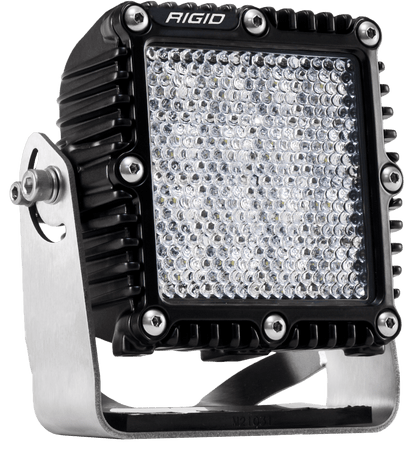RIGID Industries -Q-Series PRO LED Light, Flood/Diffused, Black Housing, Single