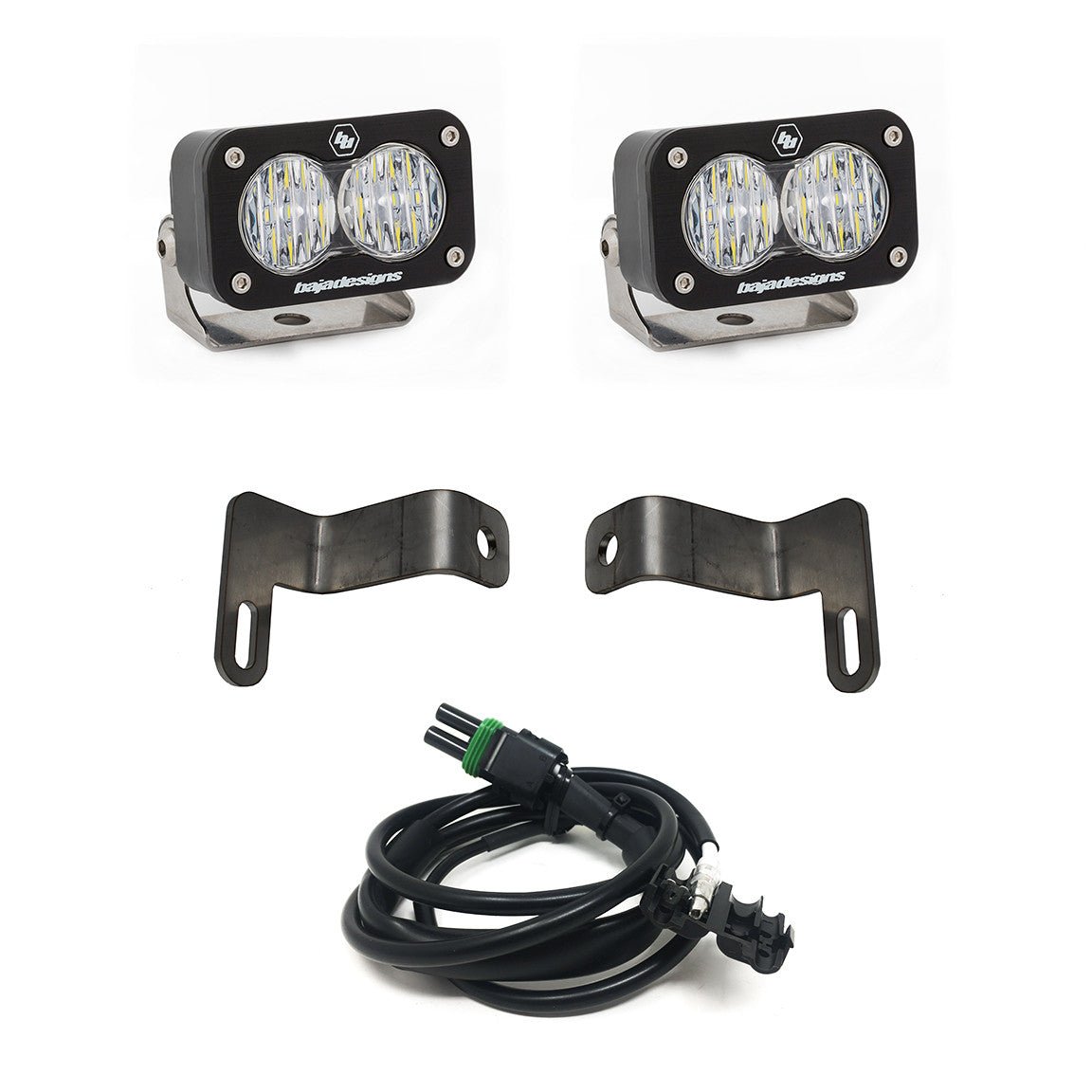 Baja Designs Dodge Ram S2 Sport Dual Reverse Light Kit (Clear - Wide Cornering)