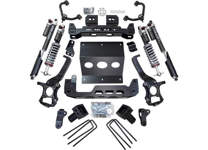 2015-2020 FORD F150 4WD 6IN MAX3.3 SUSPENSION SYSTEM W/ FALCON 3.3 MONOTUBE STRUTS/SHOCKS