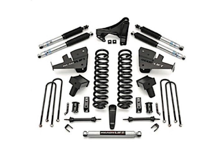 6.5IN LIFT KIT W/BILSTEIN 5100 SHOCKS-2 DRIVE SHAFT 17-C F250/F350 DIESEL 4WD