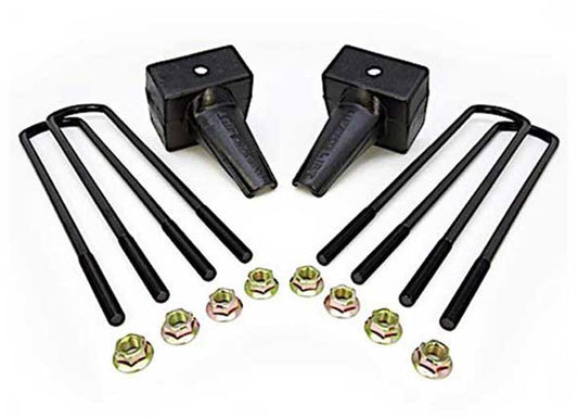 5IN TAPERED REAR BLOCK KIT 1 DRIVE SHAFT, 16.5IN U-BOLTS 11-16 F250/F350/F450