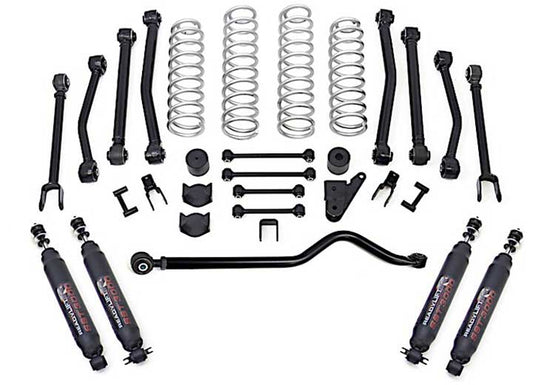 07-18 JEEP JK WRANGLER 4WD 4IN TERRAIN FLEX 8-ARM LIFT KIT SST3000 SHOCKS