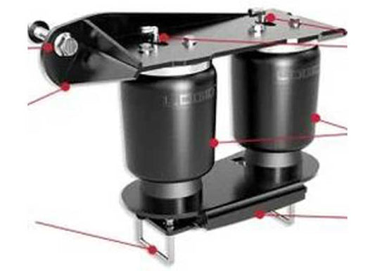 20-C GM 2500/3500 (WITH OVERLOAD SPRINGS) READYAIR LOAD LEVELING HELPER SPRING K